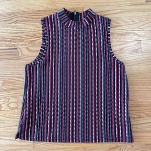 Anthropologie | Polka Dot Sweater Knit Tank